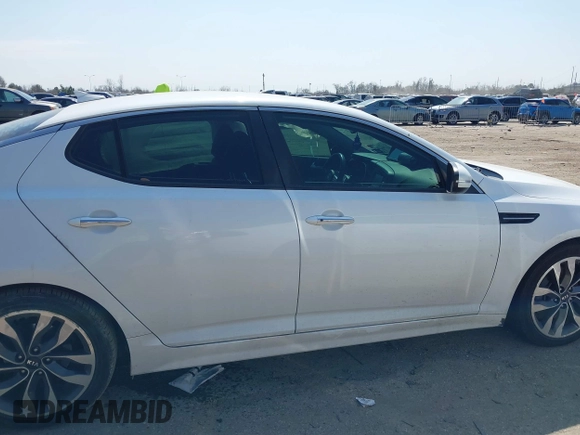 2015 Kia Optima SX with VIN 5XXGR4A73FG487452, listed as a IAAI auction lot 41701755 with 131,922 mi miles and . Bid and sale history available at carsss.com. Image 12.