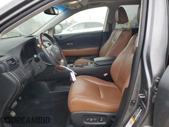 2013 Lexus RX 350 with VIN JTJZK1BA5D2008020, listed as a Copart auction lot 58729005 with 110,216 mi miles and Salvage title. Bid and sale history available at DreamBid. Image 7.