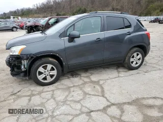 2016 Chevrolet Trax LT with VIN 3GNCJPSB3GL169774, listed as a Copart auction lot 43251635 with 202,423 mi miles and Salvage Title. Bid and sale history available at carsss.com. Image 1.