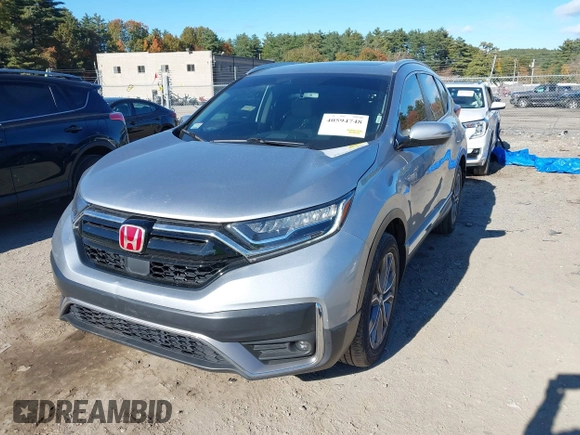 2022 Honda CR-V Touring with VIN 7FARW2H95NE048255, listed as a IAAI auction lot 40594748 with 76,724 mi miles. Bid and sale history available at carsss.com. Image 17.