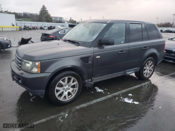2009 Land Rover Range Rover Sport HSE with VIN SALSK25489A204037, listed as a Copart auction lot 44269975 with 172,128 mi miles and Salvage Title. Bid and sale history available at carsss.com. Image 1.