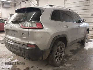 2019 Jeep Cherokee Latitude Plus with VIN 1C4PJMLX8KD137307, listed as a IAAI auction lot 41258365 with 131,758 mi miles and . Bid and sale history available at DreamBid. Image 4.