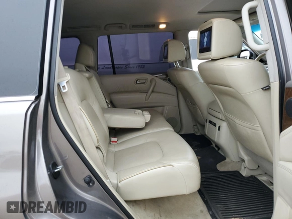 2015 Infiniti QX80 with VIN JN8AZ2NC7F9370623, listed as a Copart auction lot 66523254 with 140,653 mi miles and Salvage Title. Bid and sale history available at carsss.com. Image 11.