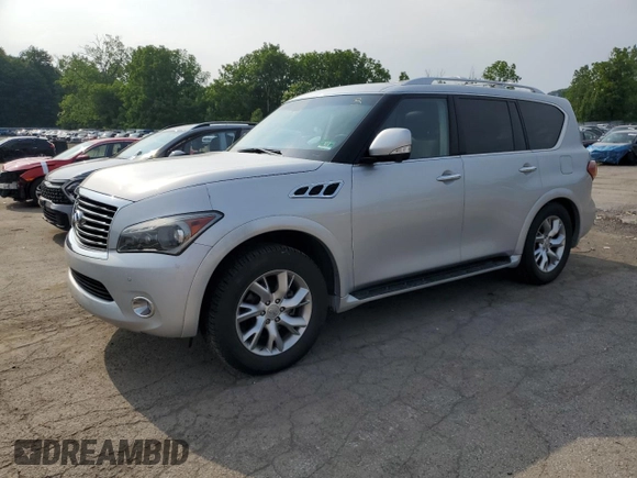 2012 Infiniti QX56 7-passenger z VIN JN8AZ2NE3C9019463, wystawiony jako Copart lot #60889765 z przebiegiem 171 732 mil mil oraz Czysty tytuł • Clean title. Historia ofert i sprzedaży dostępna na DreamBid. Obrazek 1.