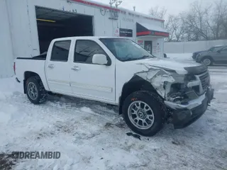 2011 GMC Canyon SLE1 with VIN 1GTH6MFE8B8124209, listed as a IAAI auction lot 41600370 with 93,154 mi miles. Bid and sale history available at carsss.com. Image 1.