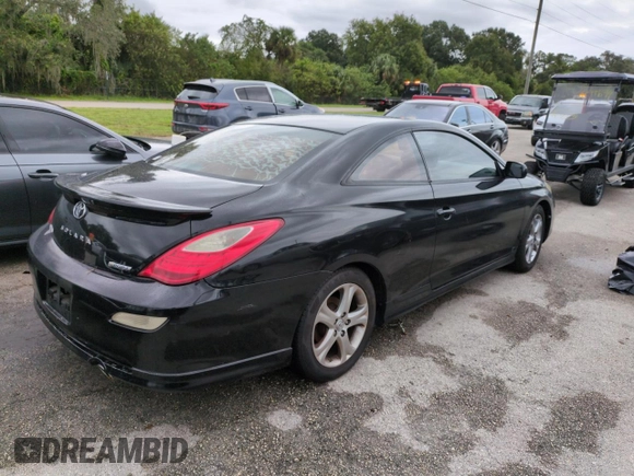 2008 Toyota Solara SE with VIN 4T1CE30P98U761851, listed as a Copart auction lot 75031354 with Not Provided miles and Salvage Title. Bid and sale history available at DreamBid. Image 3.