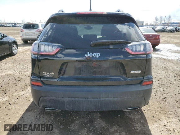 2022 Jeep Cherokee X with VIN 1C4PJMCX5ND552329, listed as a Copart auction lot 52359655 with 45,348 mi miles and Salvage title. Bid and sale history available at DreamBid. Image 6.