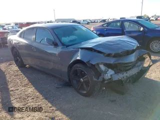 2018 Dodge Charger SXT Plus with VIN 2C3CDXHGXJH114343, listed as a IAAI auction lot 41758045 with 118,808 mi miles and . Bid and sale history available at carsss.com. Image 1.