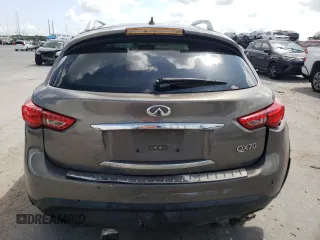 2016 Infiniti QX70 с VIN JN8CS1MU5GM671715, выставлен на аукционе Copart как лот 60037385 с пробегом Не указан миль и Списание • Salvage title. История ставок и продаж доступна на DreamBid. Изображение 6.