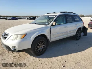 2009 Subaru Outback Ltd with VIN 4S4BP66C297334099, listed as a Copart auction lot 48572845 with 121,117 mi miles and Salvage Title. Bid and sale history available at carsss.com. Image 1.