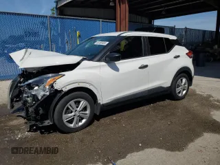 2020 Nissan Kicks S with VIN 3N1CP5BV1LL542944, listed as a Copart auction lot 49185495 with 63,591 mi miles and Non Repairable. Bid and sale history available at carsss.com. Image 1.