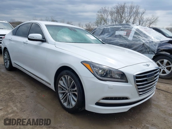 2017 Genesis G80 3.8L с VIN KMHGN4JE5HU183025, выставлен на аукционе IAAI как лот 42048920 с пробегом 90 073 миль миль и . История ставок и продаж доступна на DreamBid. Изображение 1.