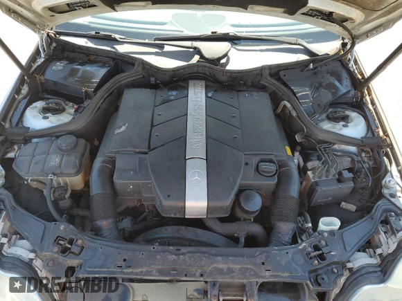 2002 Mercedes-Benz C with VIN WDBRF61J02F202917, listed as a Copart auction lot 50694815 with 59,803 mi miles and Salvage Title. Bid and sale history available at carsss.com. Image 11.