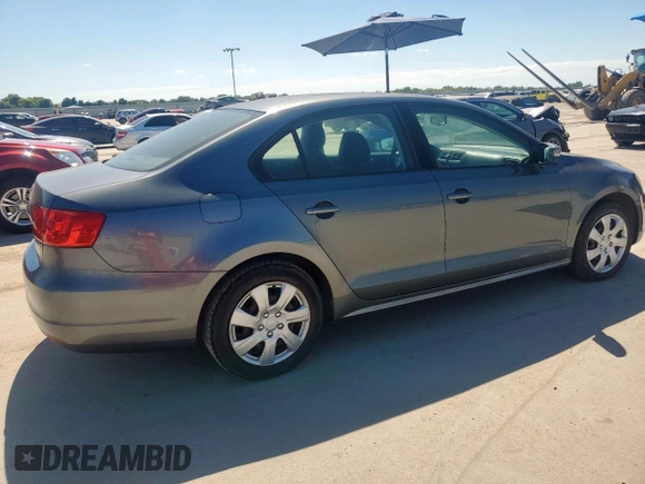 2012 Volkswagen Jetta SE with VIN 3VWDP7AJXCM114339, listed as a Copart auction lot 66376545 with 114,663 mi miles and Clean title. Bid and sale history available at DreamBid. Image 3.