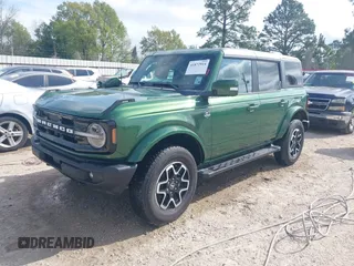 2023 Ford Bronco with VIN 1FMDE5BH7PLC03247, listed as a IAAI auction lot 41872914 with 11,302 mi miles. Bid and sale history available at carsss.com. Image 2.