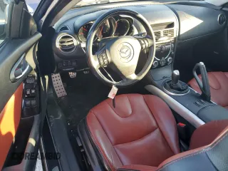 2008 Mazda RX-8 40th Anniversary Edition with VIN JM1FE173780216389, listed as a Copart auction lot 87790525 with 73,483 mi miles and Salvage Title. Bid and sale history available at carsss.com. Image 8.
