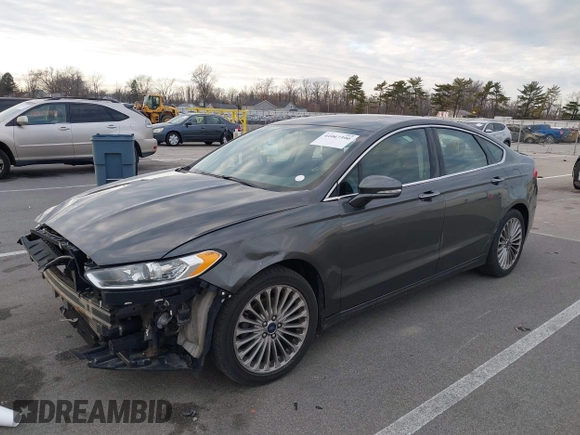 2016 Ford Fusion Titanium with VIN 3FA6P0K93GR316770, listed as a IAAI auction lot 41067390 with 139,818 mi miles. Bid and sale history available at carsss.com. Image 2.