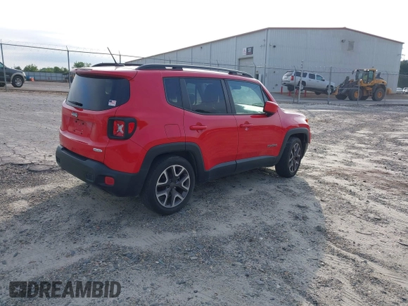 2015 Jeep Renegade Latitude with VIN ZACCJABT0FPB62548, listed as a IAAI auction lot 42139945 with 115,359 mi miles. Bid and sale history available at carsss.com. Image 4.