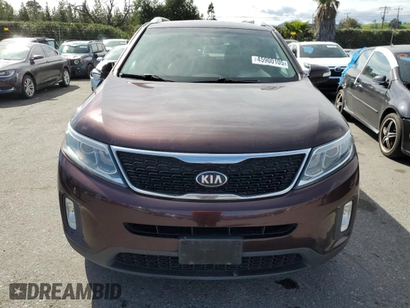 2014 Kia Sorento EX with VIN 5XYKUDA72EG466725, listed as a Copart auction lot 45900105 with 121,980 mi miles and Salvage Title. Bid and sale history available at carsss.com. Image 5.