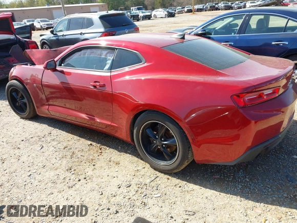 2017 Chevrolet Camaro 1LT with VIN 1G1FB1RX5H0140804, listed as a IAAI auction lot 41929989 with 1 mi miles. Bid and sale history available at carsss.com. Image 3.