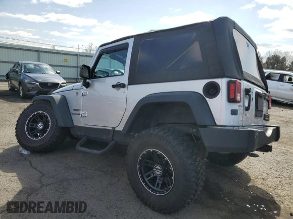 2010 Jeep Wrangler Sport with VIN 1J4AA2D15AL154911, listed as a Copart auction lot 51255575 with Not Provided miles and Salvage Title. Bid and sale history available at carsss.com. Image 2.