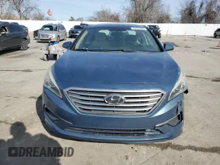 2017 Hyundai Sonata 2.4L with VIN 5NPE24AF6HH519756, listed as a Copart auction lot 43437625 with 98,397 mi miles and Salvage Title. Bid and sale history available at carsss.com. Image 5.