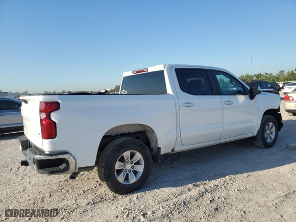 2021 Chevrolet Silverado 1500 LT with VIN 3GCPWCET1MG115788, listed as a Copart auction lot 72918554 with 70,178 mi miles and Salvage Title. Bid and sale history available at carsss.com. Image 3.