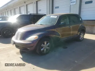 2004 Chrysler PT Cruiser Limited with VIN 3C8FY68B04T242015, listed as a Copart auction lot 46489985 with 147,560 mi miles and Salvage Title. Bid and sale history available at carsss.com. Image 1.