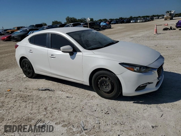 2018 Mazda 3 Sport with VIN 3MZBN1U72JM222655, listed as a Copart auction lot 55669305 with 60,504 mi miles and Clean Title. Bid and sale history available at DreamBid. Image 4.