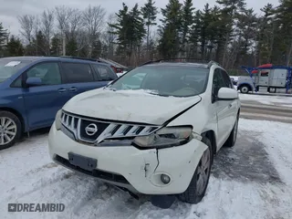 2010 Nissan Murano SL with VIN JN8AZ1MW1AW124571, listed as a IAAI auction lot 41542610 with 167,494 mi miles. Bid and sale history available at carsss.com. Image 6.