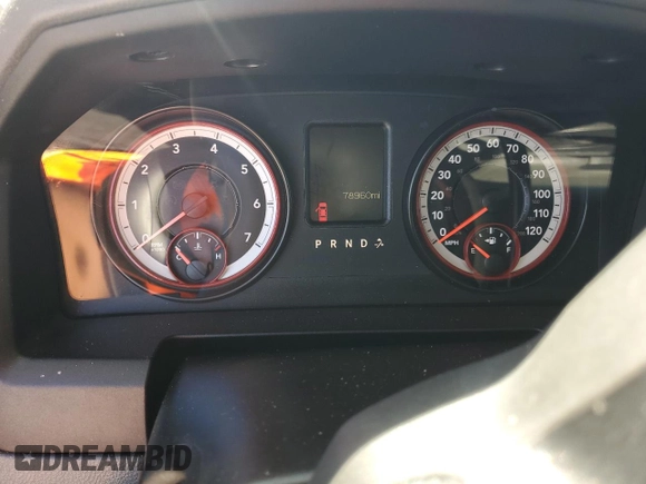2014 Ram 1500 Express with VIN 3C6JR6AT3EG135201, listed as a Copart auction lot 43764535 with 78,960 mi miles and Salvage title. Bid and sale history available at DreamBid. Image 9.