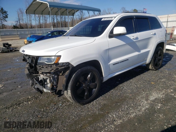2016 Jeep Grand Cherokee High Altitude with VIN 1C4RJFCG5GC370627, listed as a Copart auction lot 89184435 with 112,989 mi miles and Salvage Title. Bid and sale history available at carsss.com. Image 1.