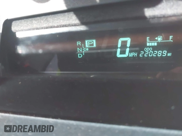 2009 Toyota Prius with VIN JTDKB20U693489002, listed as a IAAI auction lot 41881663 with 220,289 mi miles. Bid and sale history available at carsss.com. Image 15.