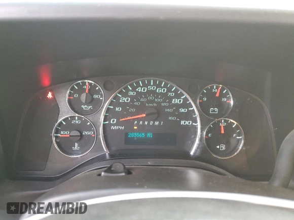 2018 Chevrolet Express Cargo Van with VIN 1GCWGAFG5J1316473, listed as a Copart auction lot 48440095 with 283,565 mi miles and Salvage Title. Bid and sale history available at carsss.com. Image 9.