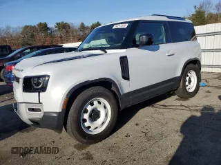 2023 Land Rover Defender S with VIN SALEJ6EX6P2147281, listed as a Copart auction lot 84217414 with 27,758 mi miles and Salvage title. Bid and sale history available at DreamBid. Image 1.