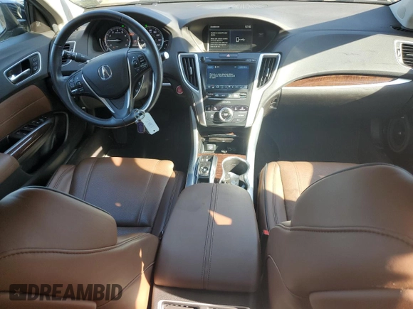 2020 Acura TLX w/Technology Pkg with VIN 19UUB3F45LA000891, listed as a Copart auction lot 78695594 with 36,002 mi miles and Salvage Title. Bid and sale history available at carsss.com. Image 8.