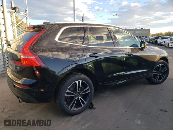 2021 Volvo XC60 Momentum with VIN YV4A22RK4M1685809, listed as a Copart auction lot 77185434 with 47,420 mi miles and Salvage Title. Bid and sale history available at carsss.com. Image 3.