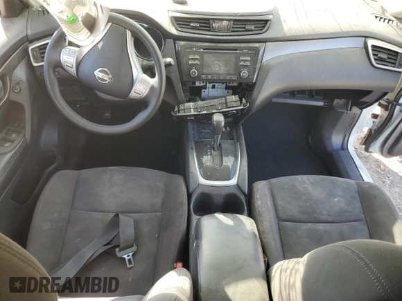 2016 Nissan Rogue SV with VIN KNMAT2MT1GP694405, listed as a Copart auction lot 45216675 with 0 mi miles and Salvage Title. Bid and sale history available at carsss.com. Image 8.