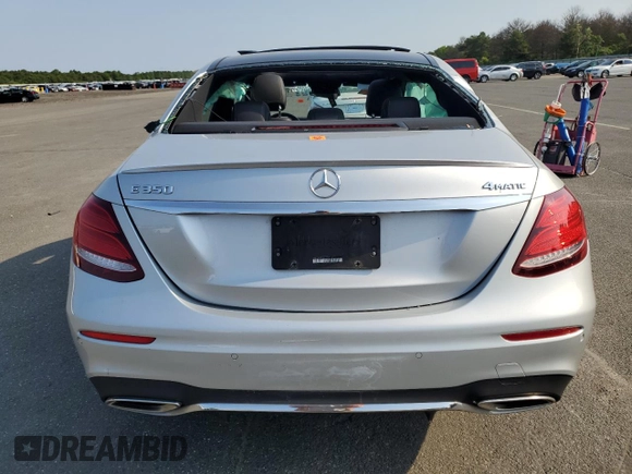 2020 Mercedes-Benz E-Class E 350 with VIN WDDZF8EB0LA746418, listed as a Copart auction lot 57963784 with 0 mi miles and Salvage Title. Bid and sale history available at carsss.com. Image 6.