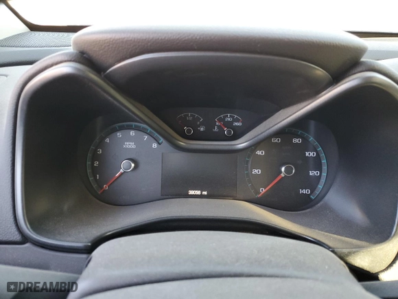 2017 Chevrolet Colorado 4WD LT with VIN 1GCGTCEN7H1168588, listed as a Copart auction lot 81851974 with 39,056 mi miles and Salvage Title. Bid and sale history available at carsss.com. Image 9.