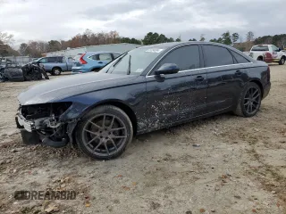 2013 Audi A6 Premium with VIN WAUFFAFC4DN049370, listed as a Copart auction lot 81334634 with 135,496 mi miles and Salvage title. Bid and sale history available at DreamBid. Image 1.