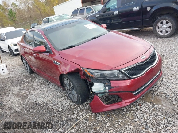 2015 Kia Optima SXL Turbo with VIN 5XXGR4A68FG388200, listed as a IAAI auction lot 41155148 with 238,590 mi miles and . Bid and sale history available at DreamBid. Image 1.