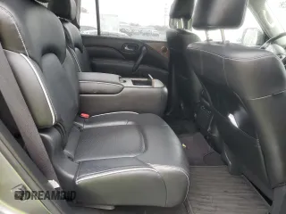 2021 Infiniti QX80 Luxe with VIN JN8AZ2AE3M9267803, listed as a Copart auction lot 55650725 with 55,544 mi miles and Salvage Title. Bid and sale history available at DreamBid. Image 11.