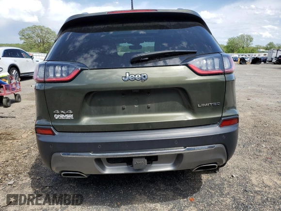 2020 Jeep Cherokee Limited с VIN 1C4PJMDX7LD554529, выставлен на аукционе Copart как лот 57330635 с пробегом 59 185 миль миль и Списание • Salvage title. История ставок и продаж доступна на DreamBid. Изображение 6.