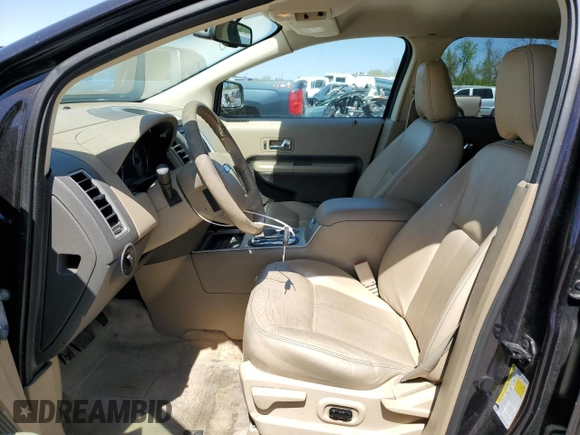 2007 Ford Edge SEL PLUS with VIN 2FMDK39C17BB57132, listed as a Copart auction lot 52845925 with 140,448 mi miles and Salvage Title. Bid and sale history available at carsss.com. Image 7.