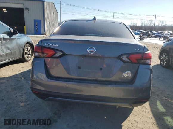 2021 Nissan Versa SV z VIN 3N1CN8EV4ML830851, wystawiony jako Copart lot #88964465 z przebiegiem 71 874 mil mil oraz Szkoda całkowita • Salvage title. Historia ofert i sprzedaży dostępna na DreamBid. Obrazek 6.