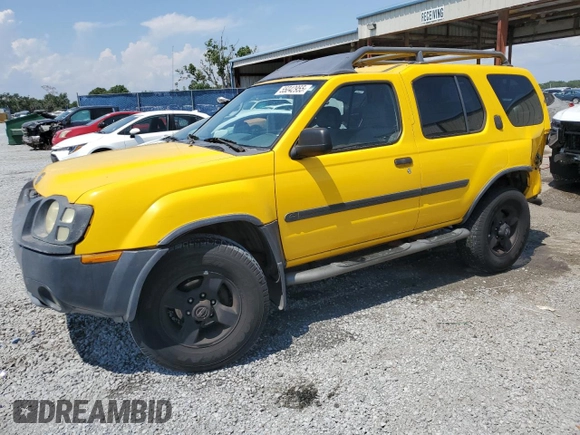 2003 Nissan Xterra XE with VIN 5N1ED28T73C700780, listed as a Copart auction lot 55042955 with 156,592 mi miles and Salvage Title. Bid and sale history available at DreamBid. Image 1.