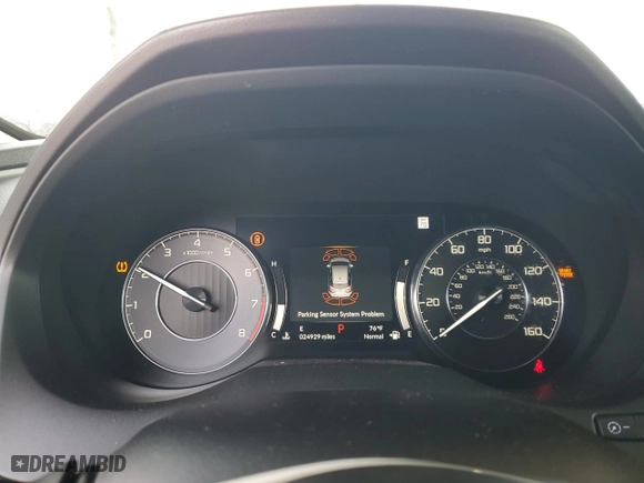 2022 Acura RDX w/Technology Package with VIN 5J8TC1H50NL005748, listed as a Copart auction lot 89116845 with 24,929 mi miles and Salvage Title. Bid and sale history available at carsss.com. Image 9.