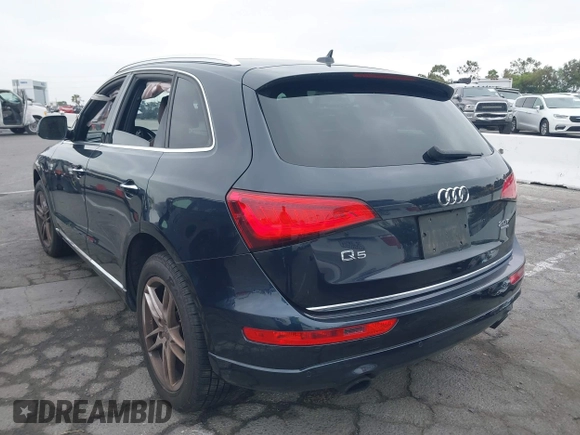 2017 Audi Q5 Premium Plus with VIN WA1L2AFP3HA002472, listed as a IAAI auction lot 42543924 with 114,098 mi miles and . Bid and sale history available at DreamBid. Image 3.