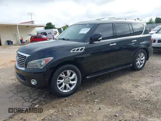 2011 Infiniti QX56 8-passenger z VIN JN8AZ2NC2B9300974, wystawiony jako IAAI lot #42453675 z przebiegiem Nie podano mil oraz . Historia ofert i sprzedaży dostępna na DreamBid. Obrazek 2.